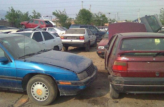 重庆五指山报废车回收,车辆报废回收公司